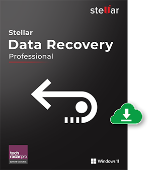 Official Stellar Data Recovery Professional box art.