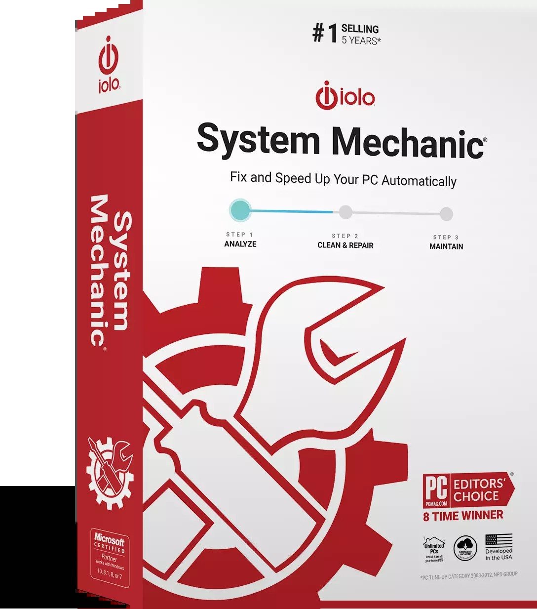 Boite officielle de iolo System Mechanic.
